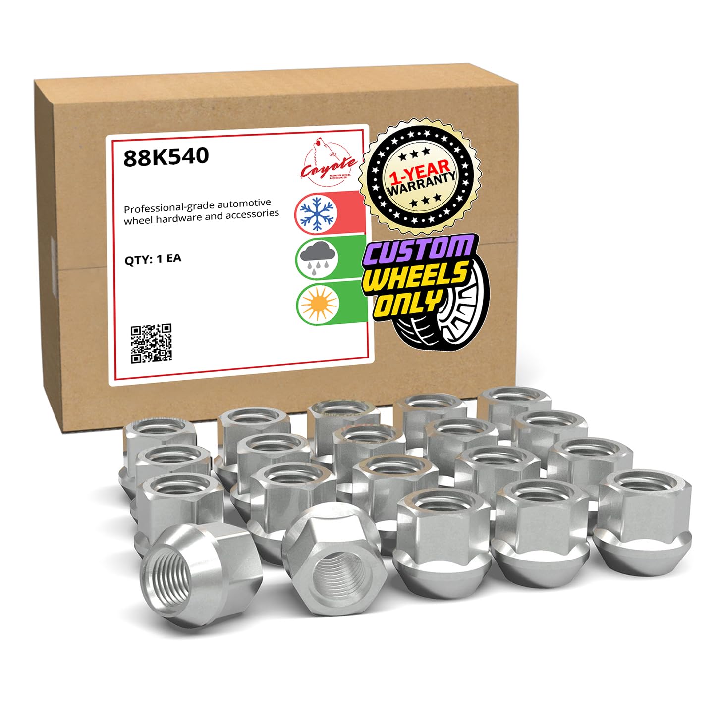 Amazon.com: Wheel Accessories Parts 20 Pcs 7/16